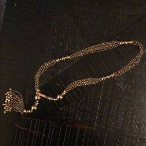 Stella and Dot Bianca Tassel Necklace